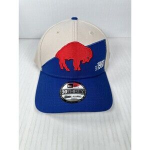 New Era Men's L/XL Buffalo Bills Sideline Historic 39THIRTY Stretch Fit Hat NEW